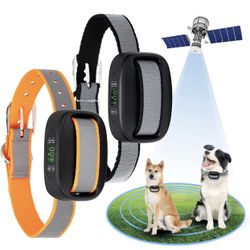 WIEZ GPS Wireless Dog Fence, Electric Dog Fence with GPS, Range 100-3300 ft