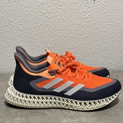 Adidas Mens 4DFWD 2 Running Shoe Impact Orange Black Sz 11 GY8421