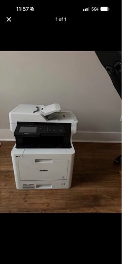 Printer , fax machine, prints in colors works on WiFi