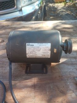 Sears Craftsman 1hp electric motor