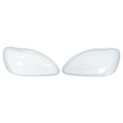 NewYall Left and Right Clear Headlight Lens Shell Cover for Mercedes S-Class W(contact info removed)-2006