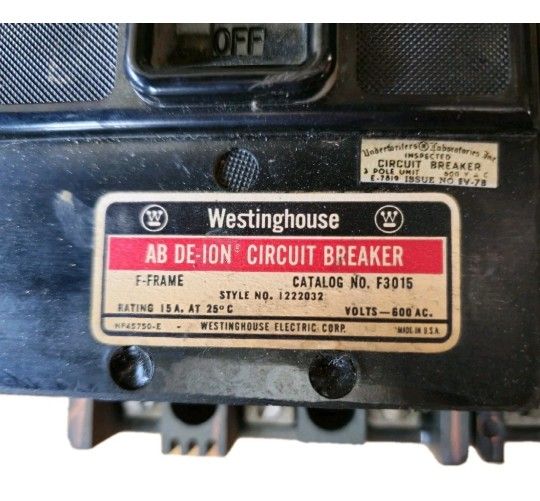 Westinghouse Breakers