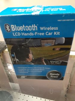 Visor clip on bluetooth...