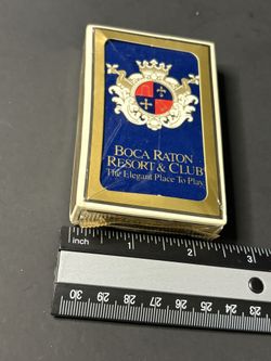 Vtg Boca Raton Resort & Club Gemaco Bridge Playing Cards SEALED NOS Souvenir FL