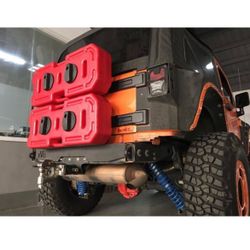 Transfer Tank Water Petrol Storage Tanks Emergency Backup Tank for Car Motorcycle UTV SUV ATV Off Road Most Cars-5Gallon - Red