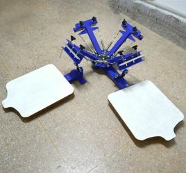 screenprinter 4 station 4 color