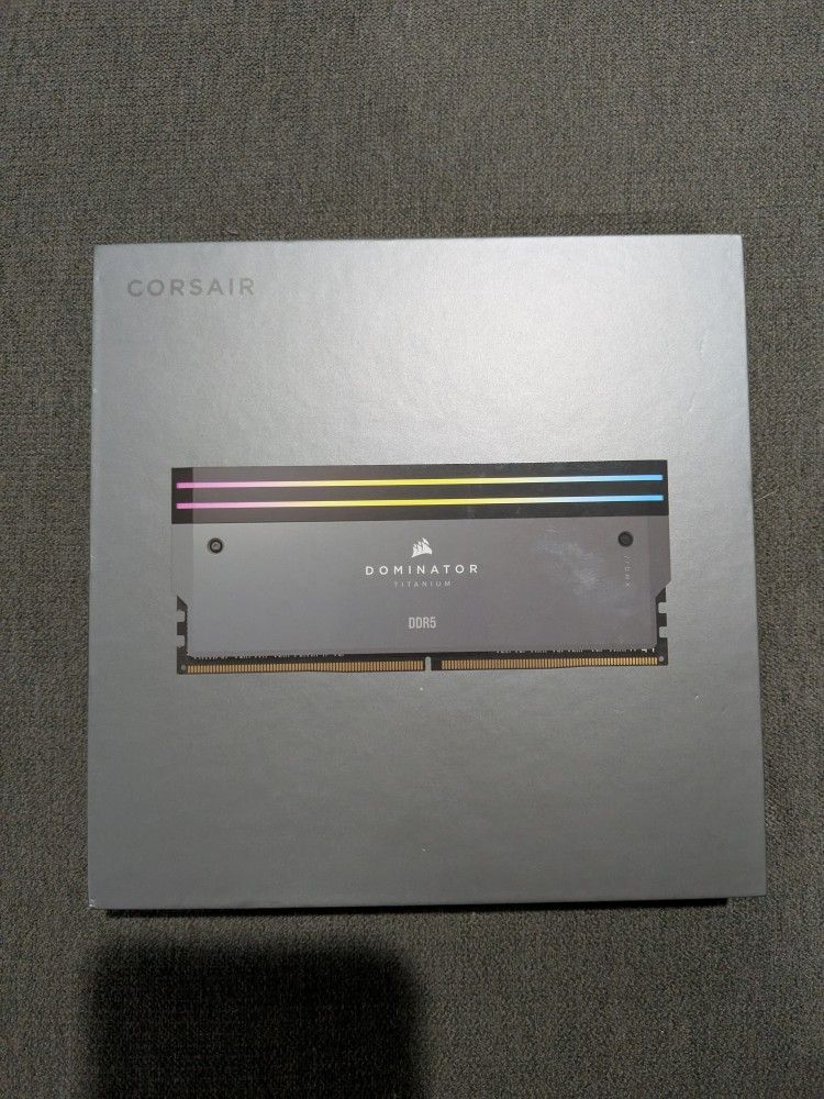 Corsair Dominator Titanium DDR5 6000 2 x 32gig