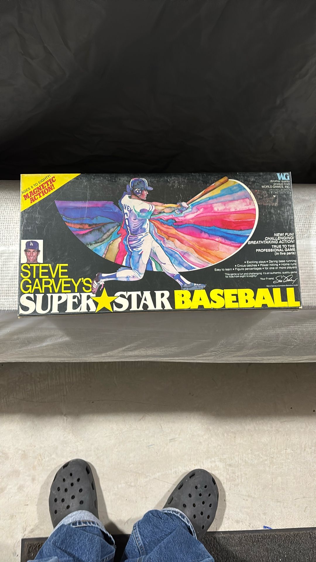 Vintage Steve Garvey Baseball Board Game “Sealed “