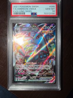 Umbreon VMAX Full Art PSA 10 Evolving Skies