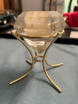 PartyLite crystal diamond votive
