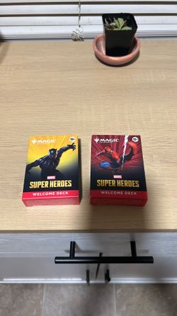 superheroes, welcome deck s San Diego, comic con Magic the gathering Marvel superheroes, welcome deck