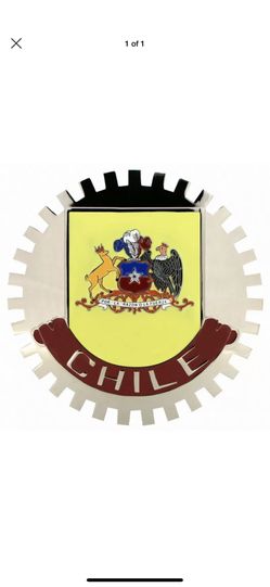 Chile car grill emblem