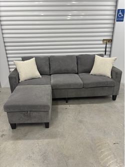 Grey sectional sofa !!! Great condition
