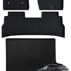 Naibeve Floor Mats for 2024 Chevrolet/Chevy Trax- All Weather Custom