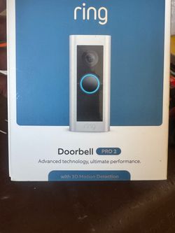 Ring doorbell pro 2 wired used