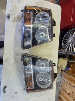 Chevrolet Blackhousing Headlights OEM 07-14