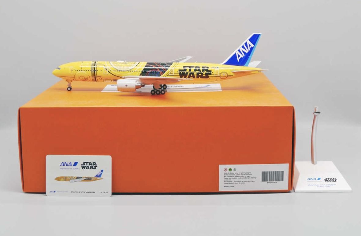 JC Wings 1:200 ANA ALL NIPPON AIRWAYS “Star Wars C3PO” B777-200ER
