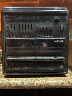 Magnavox MX1475 BK01 Vintage 80s All-In-One Stereo System
