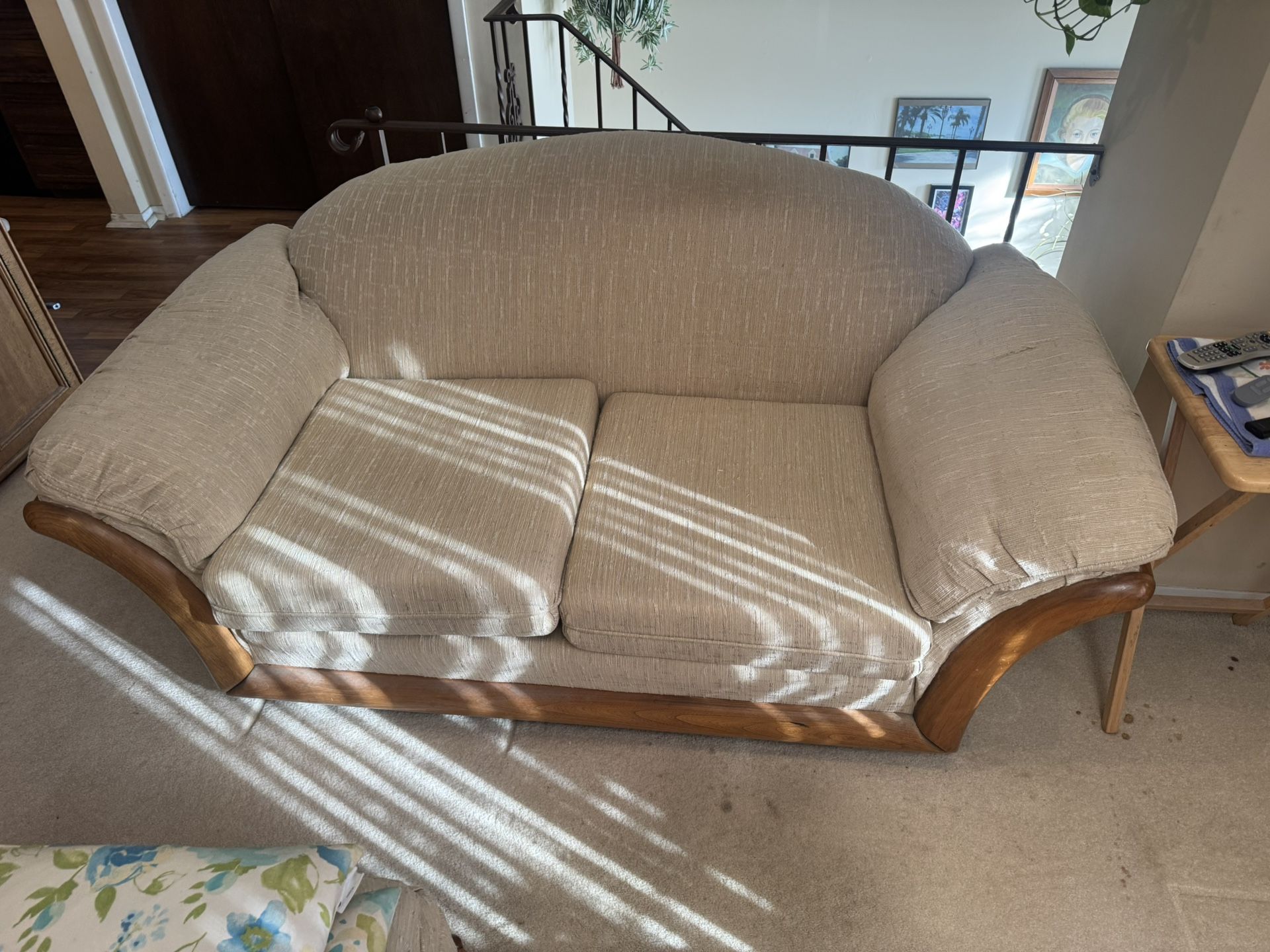 Two Couch The Big One Is 90 Inch Long By 3 Feet Deep And The Small Is 63 Inch Long By 3 Feet Deep