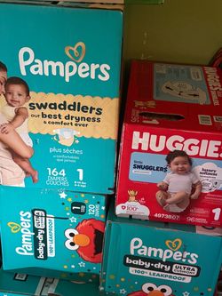 BRAND NEW DIAPERS SIZE 1