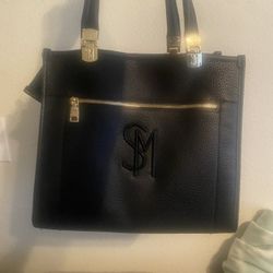 New Steve madden Black Barmand Tote