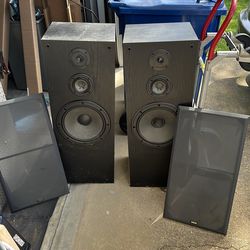 Vintage Yamaha NS-A1235 Speakers