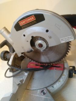 Craftsman ltd. Edition miter saw