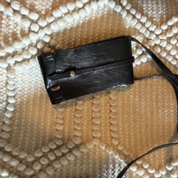 Hobo Leather Crossbody Phone/wallet