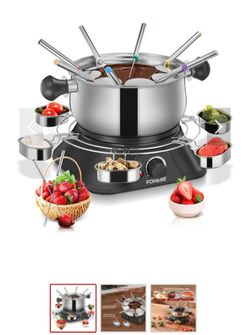 🍫✨ FOHERE Electric Fondue Set ✨🍫