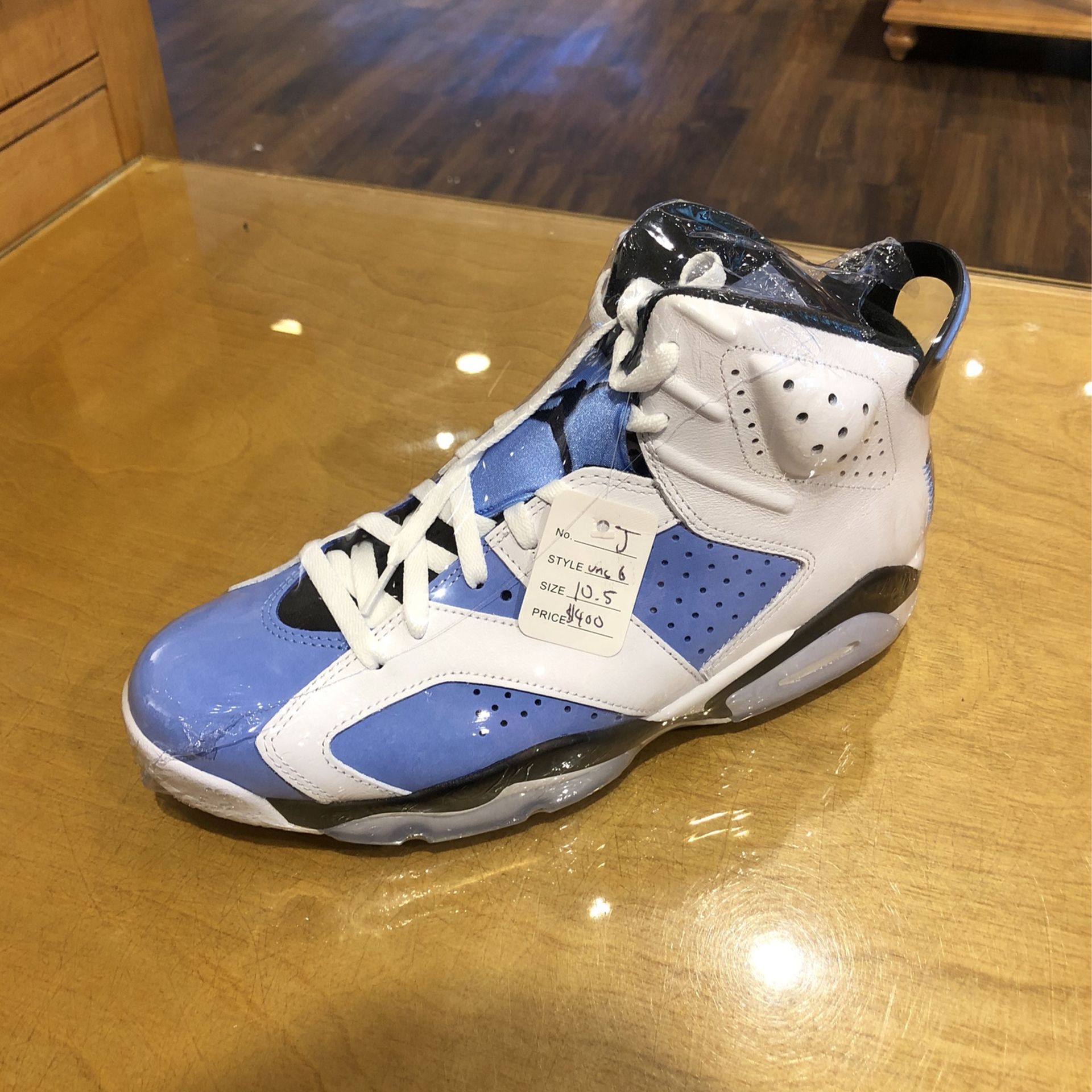 Size 12 Jordan 6 Unc