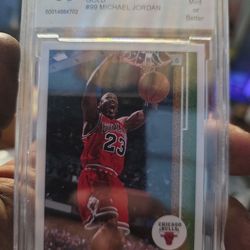 Thd G.O.A.T Michael Jordan Graded 10