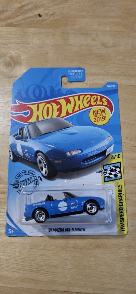 Hotwheels 91 Mazda Mx-5 Miata