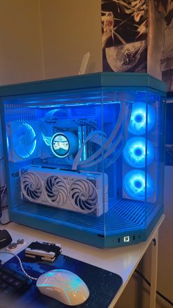 Custom Built Gaming PC with RGB Lights