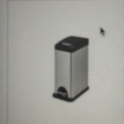 Stainless steel trashcan