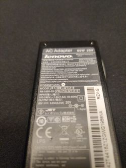 Lenovo Laptop Power supply