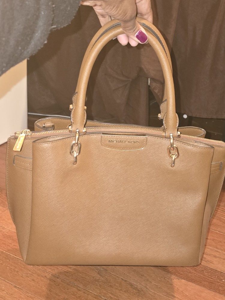 Michael Kors REAL Brown Elegant Purse Bag