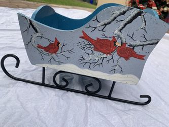 Sleigh Holiday Decoration 