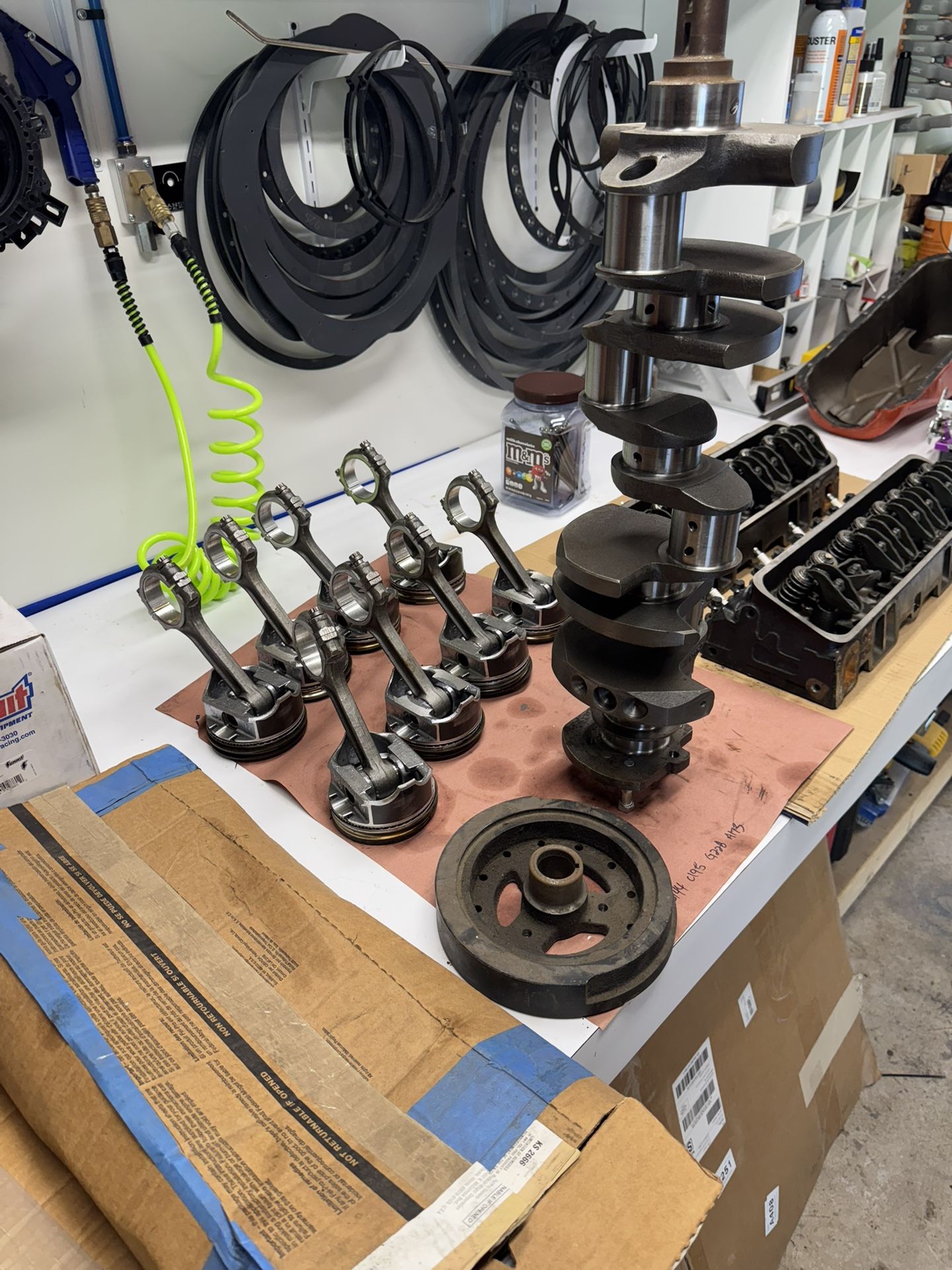Chevy SBC 383 Stroker Engine Parts