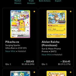 POKÉMON Pikachu/Raichu Vault X Binder