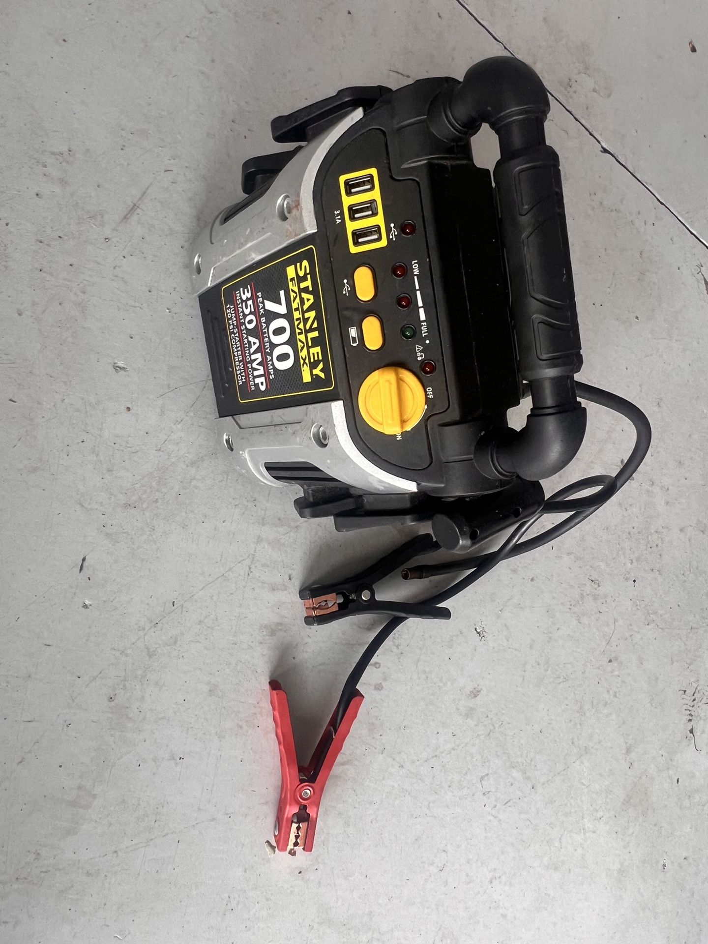 Car Battery Charger And Tire Pump