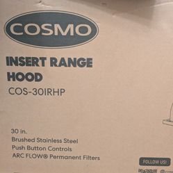 Cosmo Range Hood 30 In