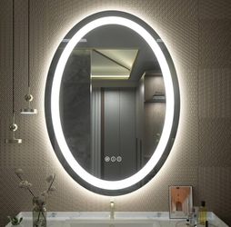 Oval LED Mirror 