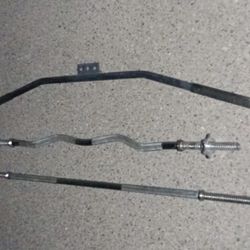 REDUCED!!  Weight Lifting Bars-Reduced!  3 BARS!
