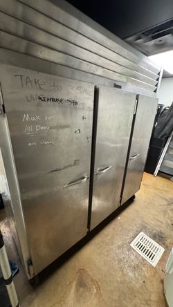 Traulsen 3 Door Fridge