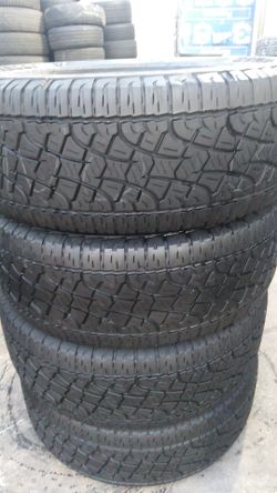 Four matching pirrelli tires for sale 275/55/20