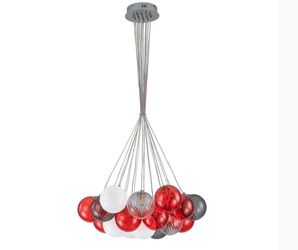 Glass Globe Bubble Chandelier