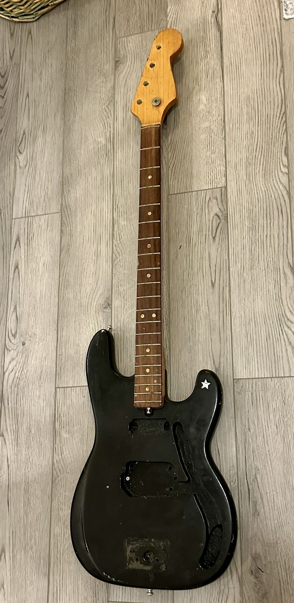 60’s Harmony Bass Guitar Project Neck & Body