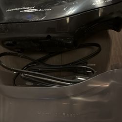 Hamilton Beach Black Hand Mixer