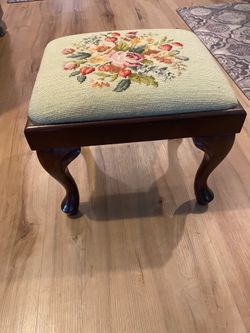 Antique footstool