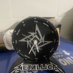 Metallica Clock
